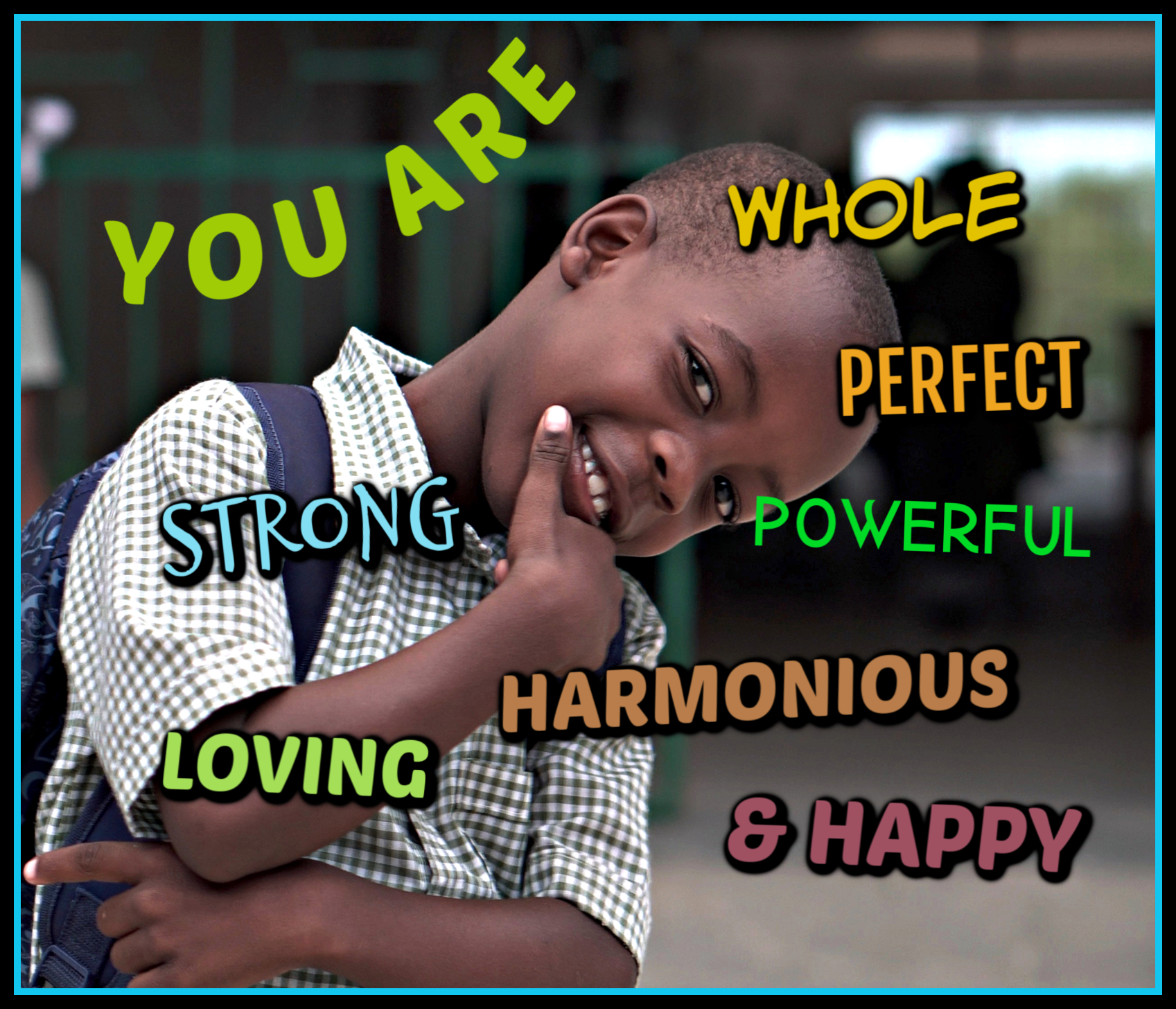 The perfect affirmation video."you are whole, perfect, strong, powerful, loving, harmonious, and happy". Affirm with the power ofIAm